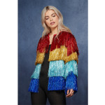 Spalvingas kutosų švarkelis - Image 2