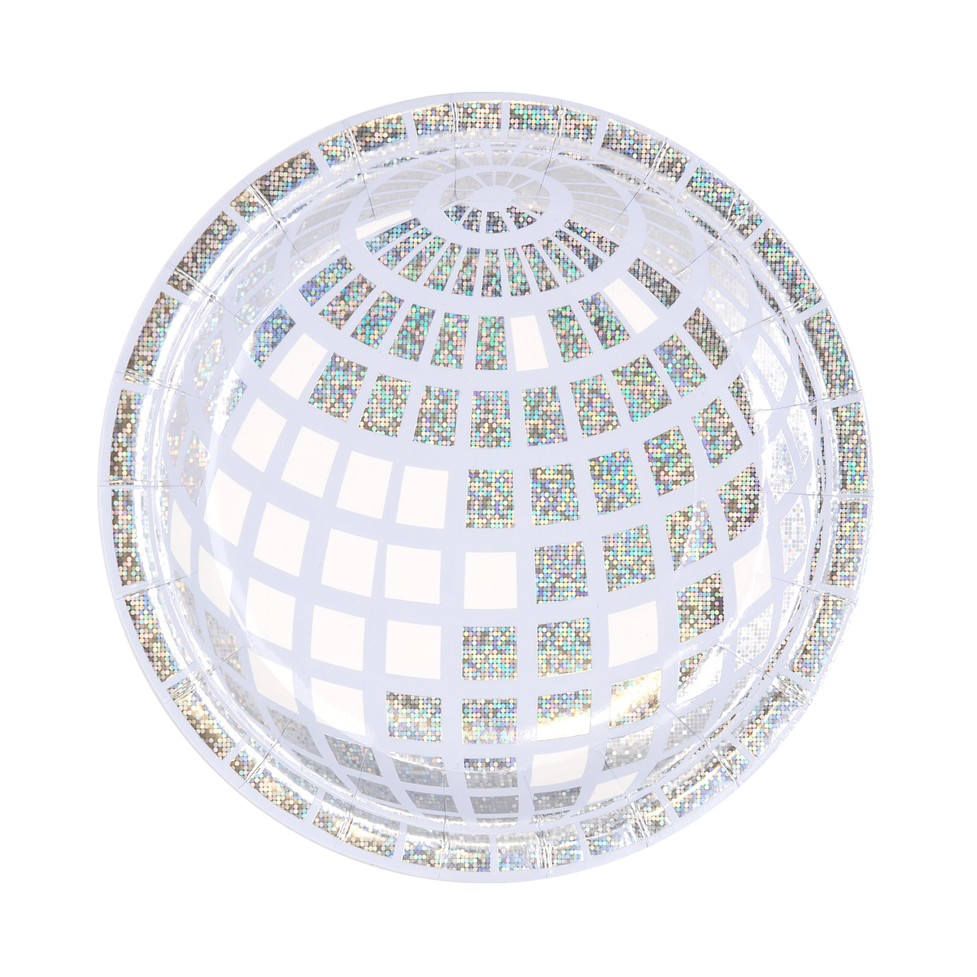 disco vienkartinės lėkštutės Lėkštutės disco kamuolys - Image 1