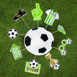 Aksesuarai fotosesijai "Futbolas" - Image 3