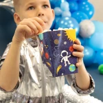 Space Popcorn Boxes