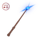 Šviečianti ir garsus skleidžianti burtų lazdelė