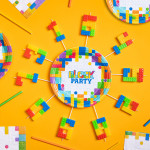 Lego gimtadienio žvakutė "5" - Image 3