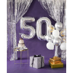 Sidabrinė užuolaida-lietutis (100x200cm) - Image 3