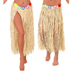 Havajietiškas sijonas su gėlėmis