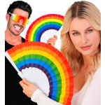 Vaivorykštės spalvų vėduoklė - Image 4