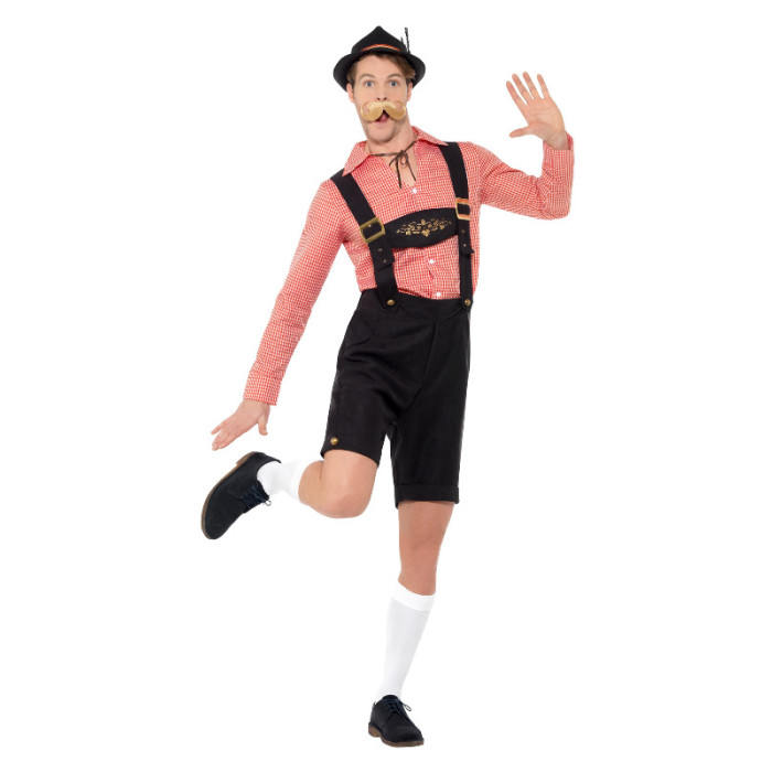 Bavarietiškas Oktoberfest kostiumas vyrams