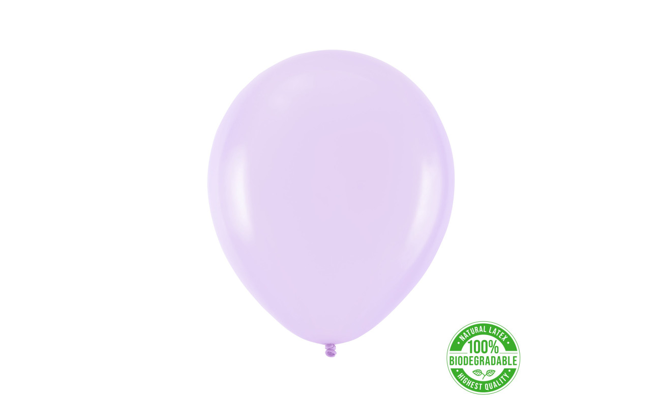 Eco balionas, pastelinės violetinės spalvos (30 cm)