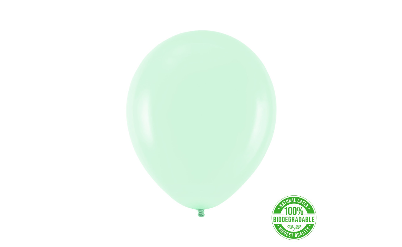 Eco balionas, šviesiai mėtinis (30 cm)