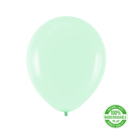 Eco balionas, šviesiai mėtinis (30 cm)