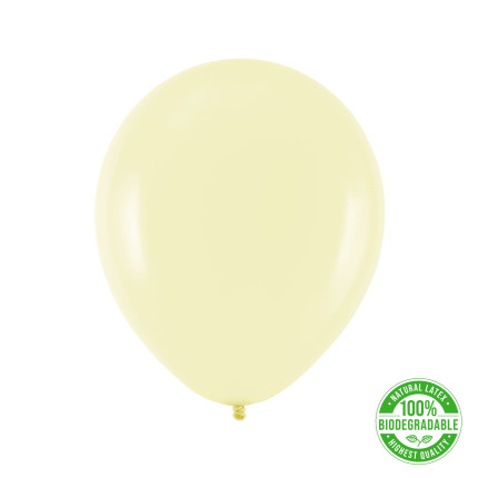 Eco balionas, vanilės kremo spalvos (30 cm)