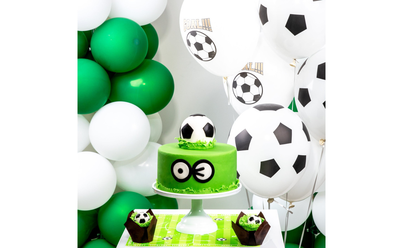 Eco balionų rinkinys Futbolas (6 vnt.)