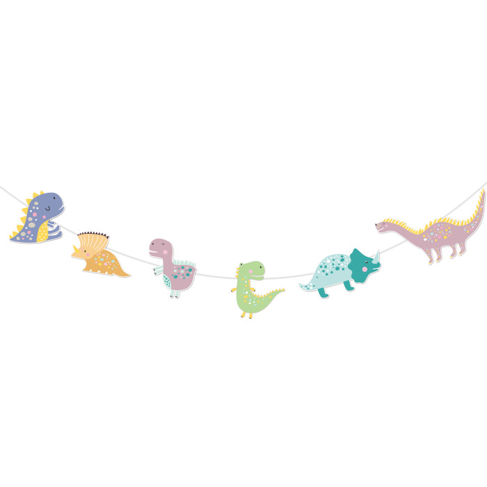 Girlianda dinozaurai (300 cm)