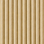 Natūralios spalvos popieriniai šiaudeliai (10 vnt./19,5 cm)