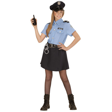 Policininkės kostiumas mergaitei