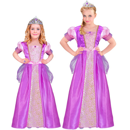 Princesės suknelė su tiara