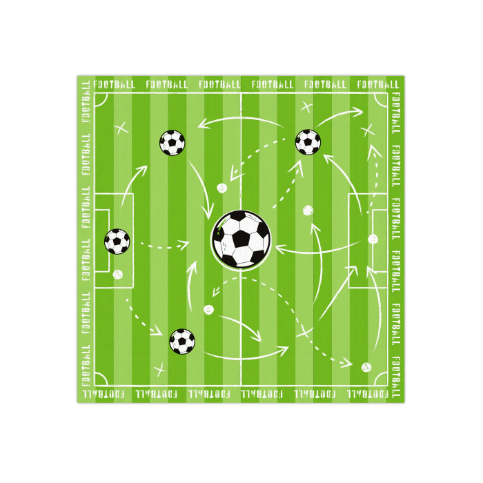 Servetėlės Futbolas (10 vnt.)