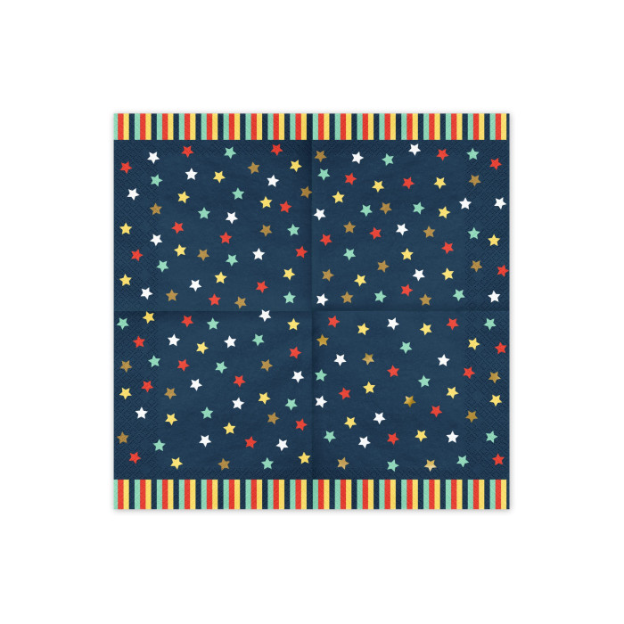Servetėlės Žvaigždutės (12 vnt./33x33 cm)