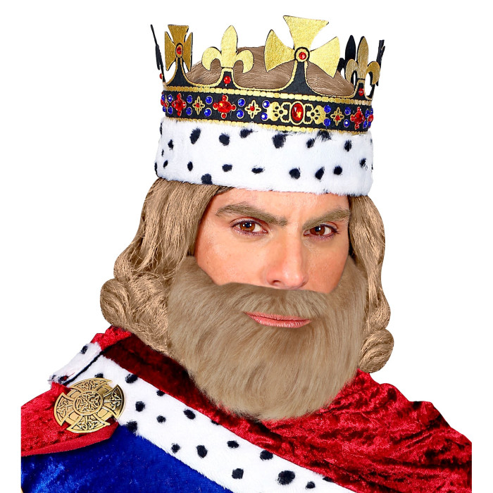Šviesi priklijuojama barzda