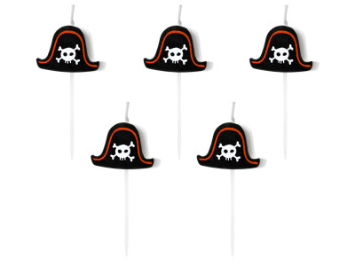 Žvakutės Piratų vakarėlis (5 vnt.)
