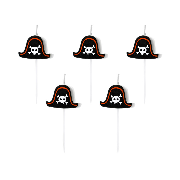 Žvakutės Piratų vakarėlis (5 vnt.)